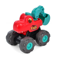 Set vehicule dinozauri cu sistem pull - back, Jucarii Bebe - Publisol.ro