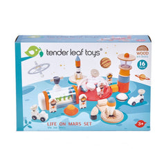 Set Viata pe Marte, din lemn premium - Life On Mars - 16 piese - Tender Leaf Toys - Publisol.ro