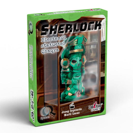 Sherlock - Q3 Blestemul statuetei Qhaqya, Enigma Studio - Publisol.ro