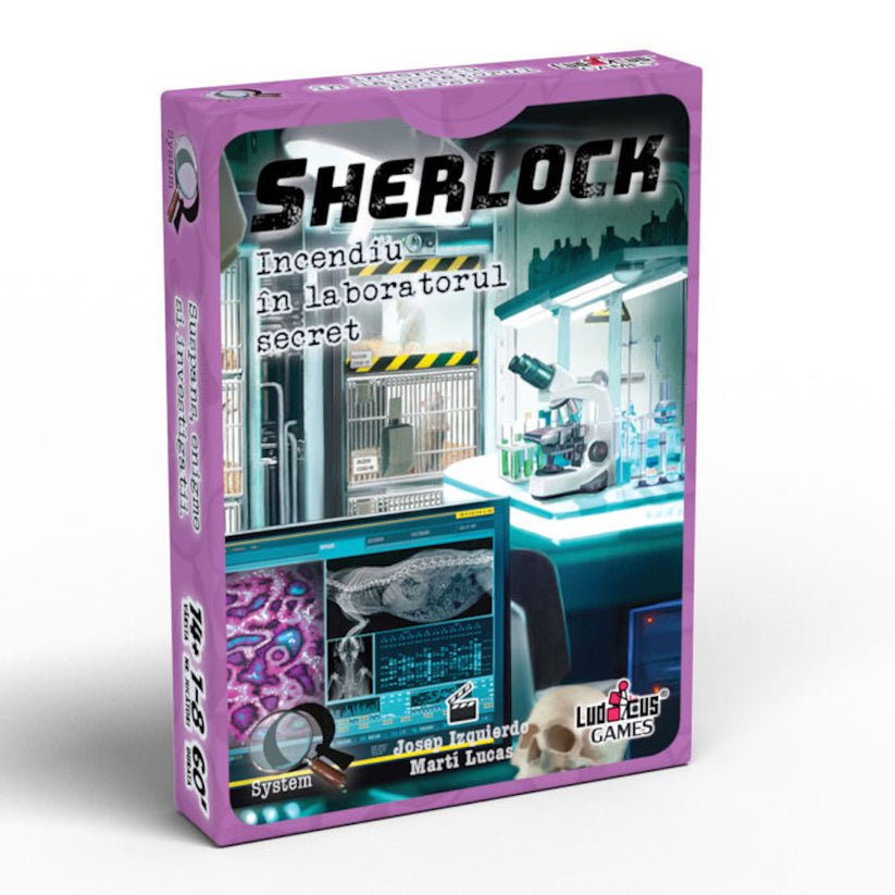 Sherlock - Q6 Incendiu în laboratorul secret, Enigma Studio - Publisol.ro