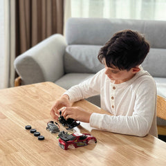 Silverlit exost build 2 drive masinuta RC rosie - Publisol.ro