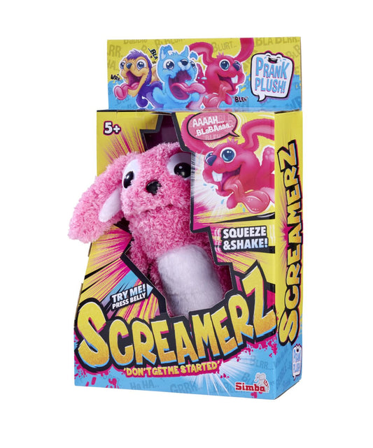 Simba screamerz jucarie plus iepuras roz, Simba - Publisol.ro
