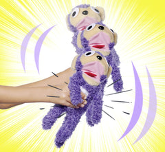 Simba screamerz jucarie plus maimutica violet, Simba - Publisol.ro