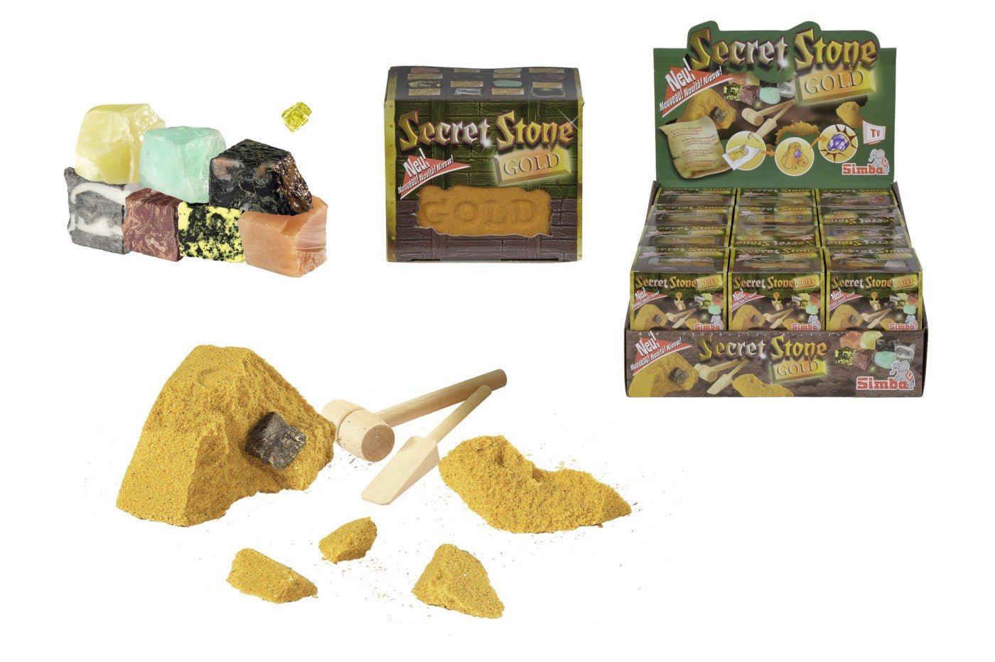 Simba secret stone gold cutie surpriza, Simba - Publisol.ro