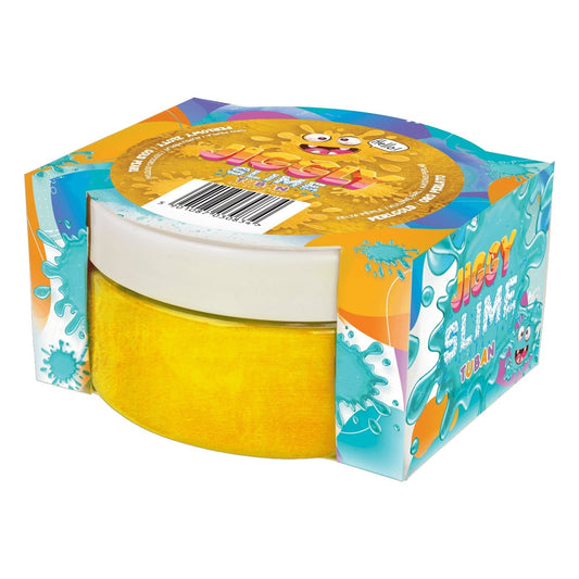 Slime in cutie JIGGLY SLIME , auriu perlat, 200 g - Tuban - Publisol.ro