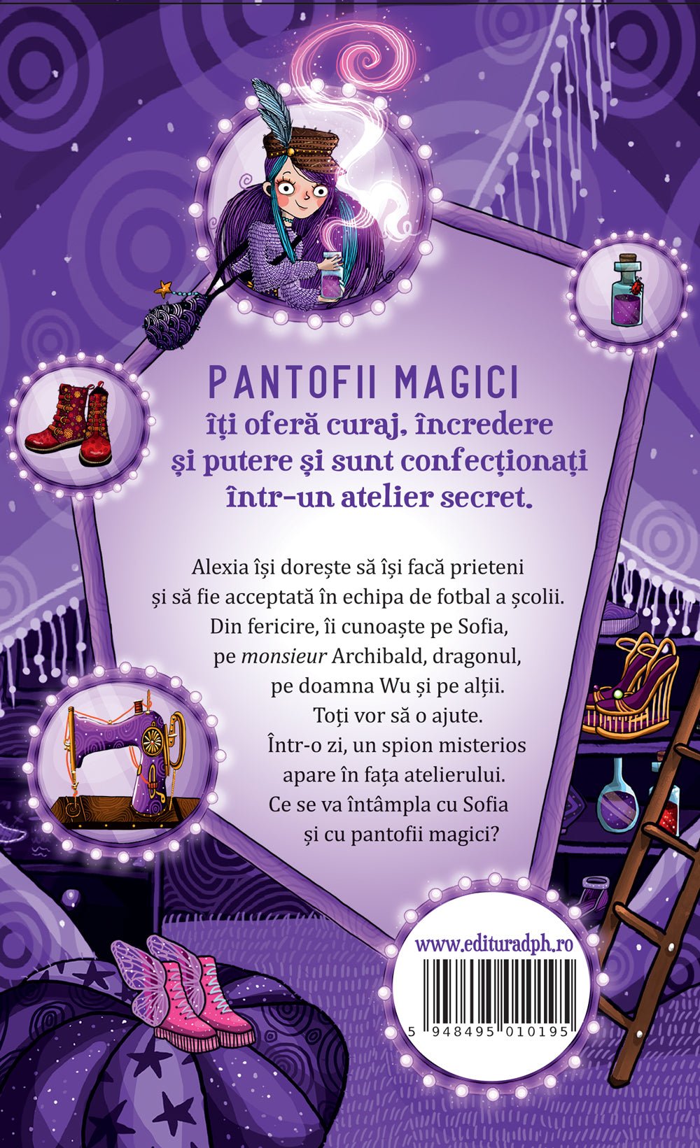 Sofia si pantofii magici - Vol. 1: Atelierul secret, de Usch Luhn - Publisol.ro