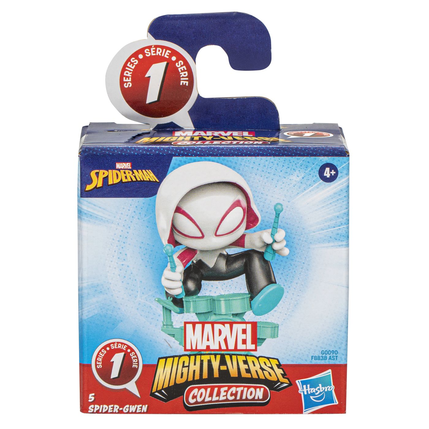 Spider man mighty verse seria 1 figurina spider gwen 6cm, Hasbro - Publisol.ro