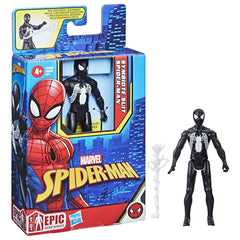 Spiderman epic hero figurina costum symbiote spider man 10cm, Hasbro - Publisol.ro