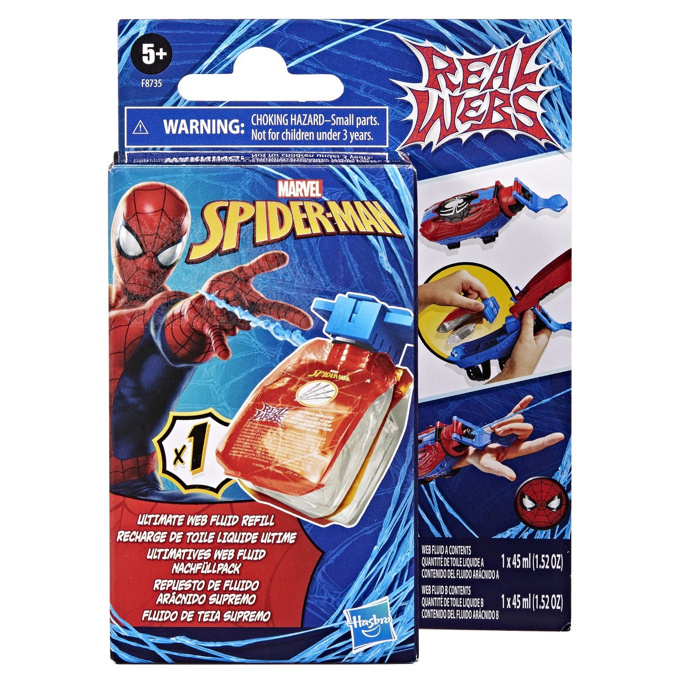 Spiderman rezerva panza de paianjen, Hasbro - Publisol.ro