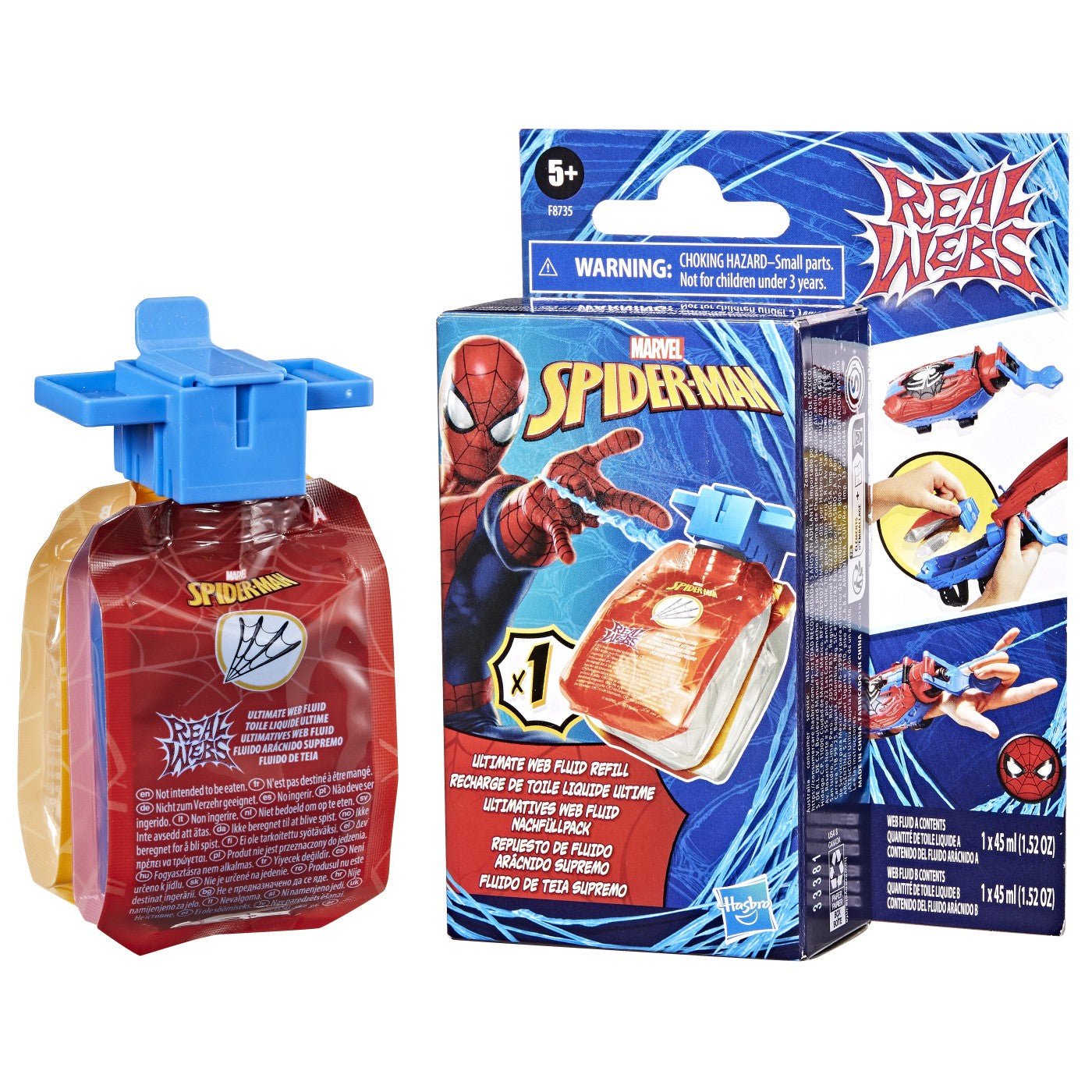 Spiderman rezerva panza de paianjen, Hasbro - Publisol.ro