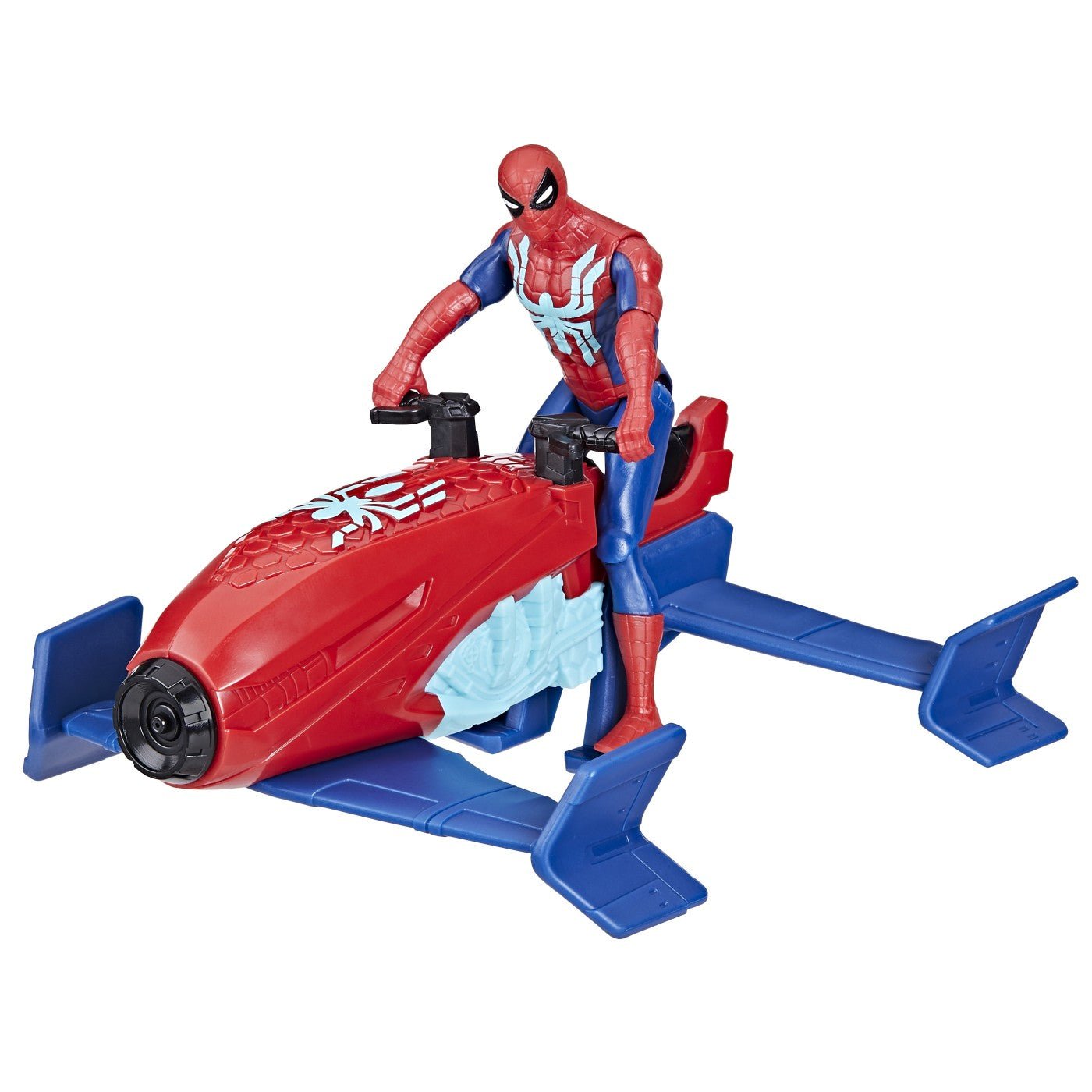 Spiderman set vehicul hydro jet si figurina spider man 10cm, Hasbro - Publisol.ro