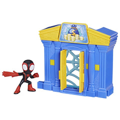 Spidey prietenii extraordinari city bloks set de constructie banca, Hasbro - Publisol.ro