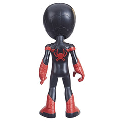 Spidey prietenii extraordinari figurina miles morales spider man supradimensionata 22.8cm, Hasbro - Publisol.ro