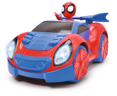 Spidey prietenii extraordinari masinuta cu telecomanda web racer scara 1:18 , Simba - Publisol.ro