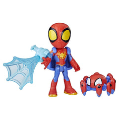 Spidey prietenii extraordinari set figurina spidey 10cm si accesorii, Hasbro - Publisol.ro