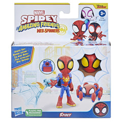 Spidey prietenii extraordinari set figurina spidey 10cm si accesorii, Hasbro - Publisol.ro