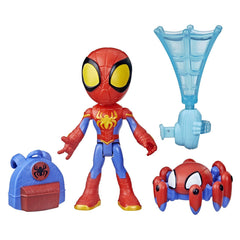 Spidey prietenii extraordinari set figurina spidey 10cm si accesorii, Hasbro - Publisol.ro