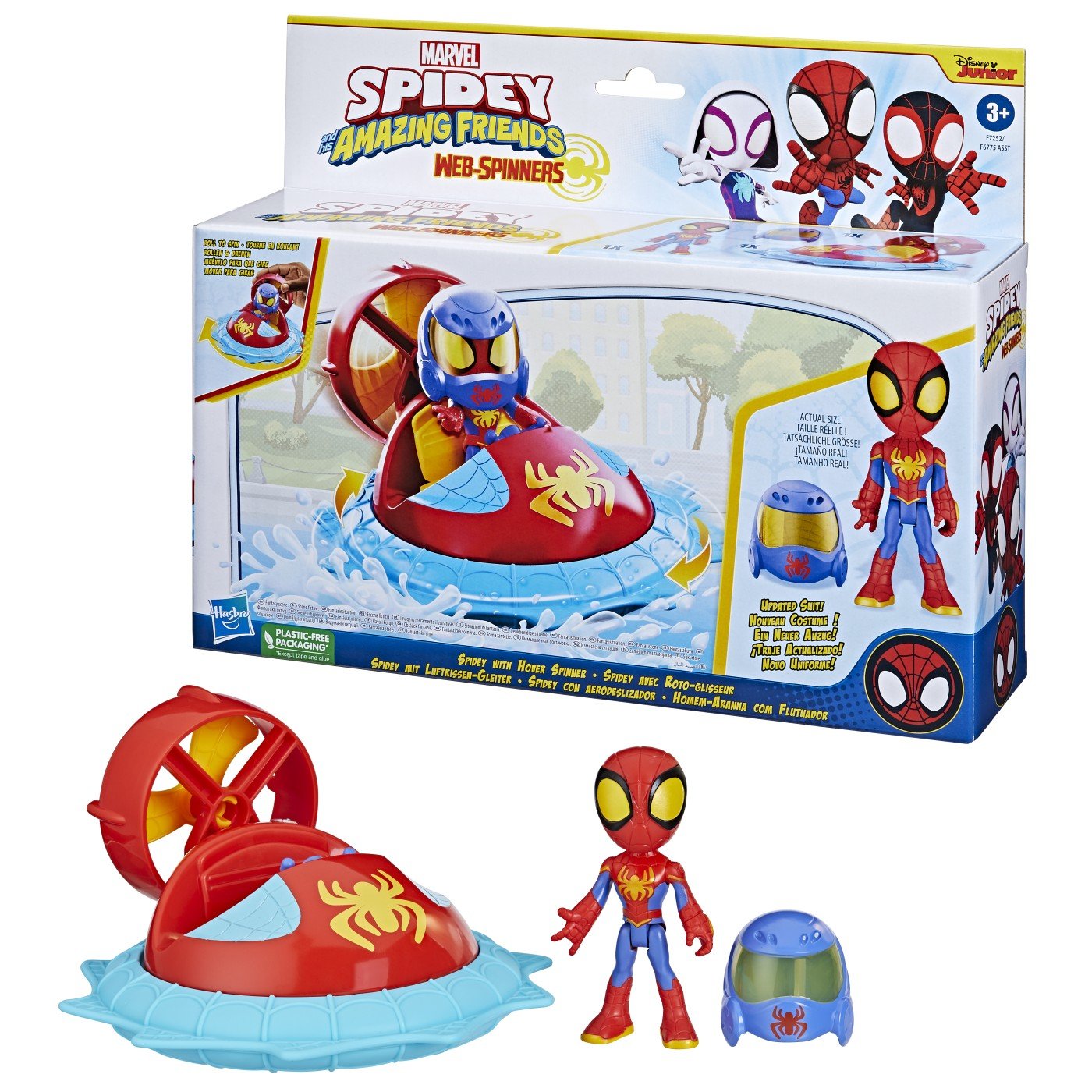 Spidey prietenii extraordinari set masinuta si figurina spidey, Hasbro - Publisol.ro