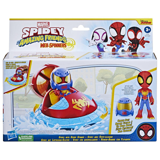 Spidey prietenii extraordinari set masinuta si figurina spidey, Hasbro - Publisol.ro