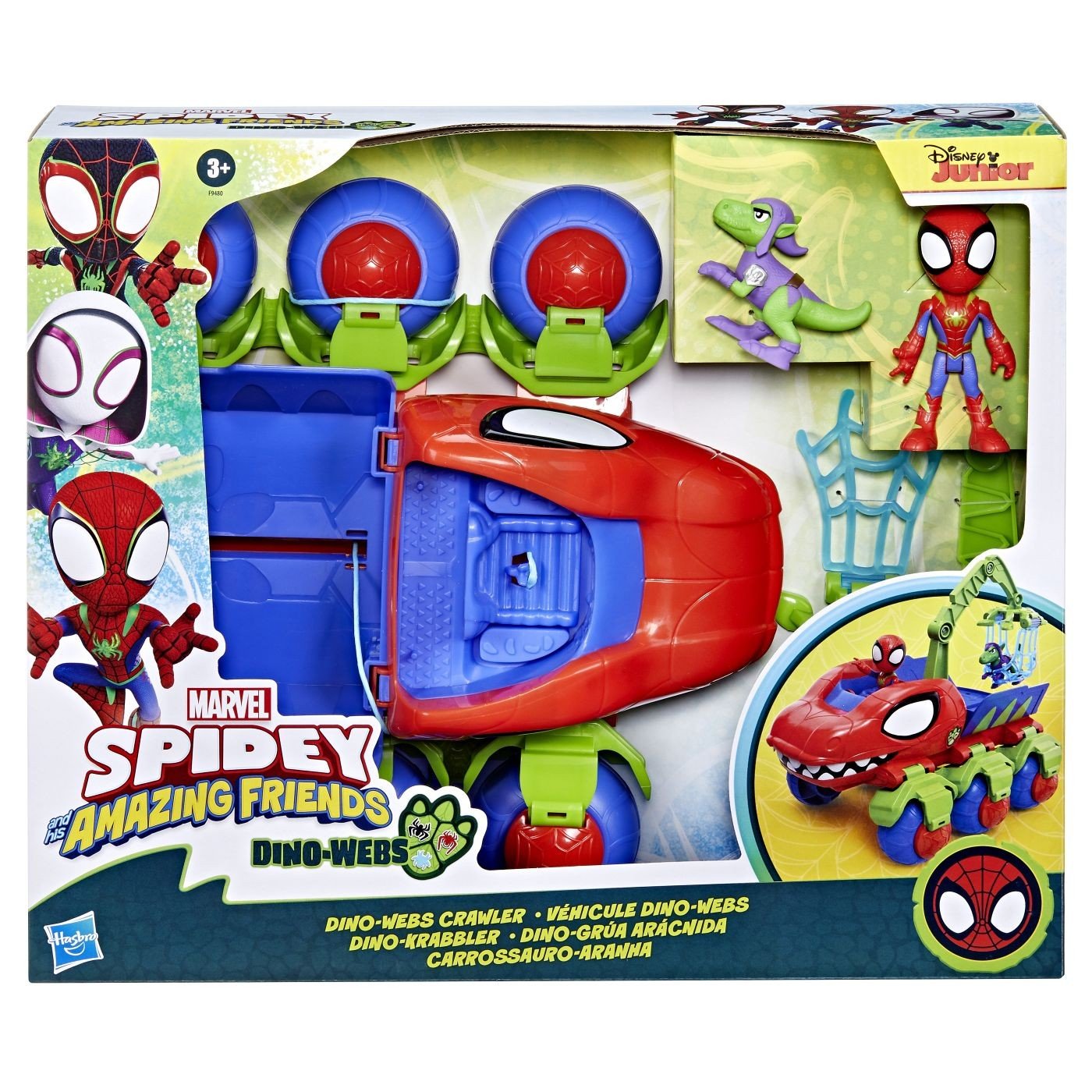 Spidey si prietenii lui uimitori Marvel vehicul dino webs crawler - Publisol.ro