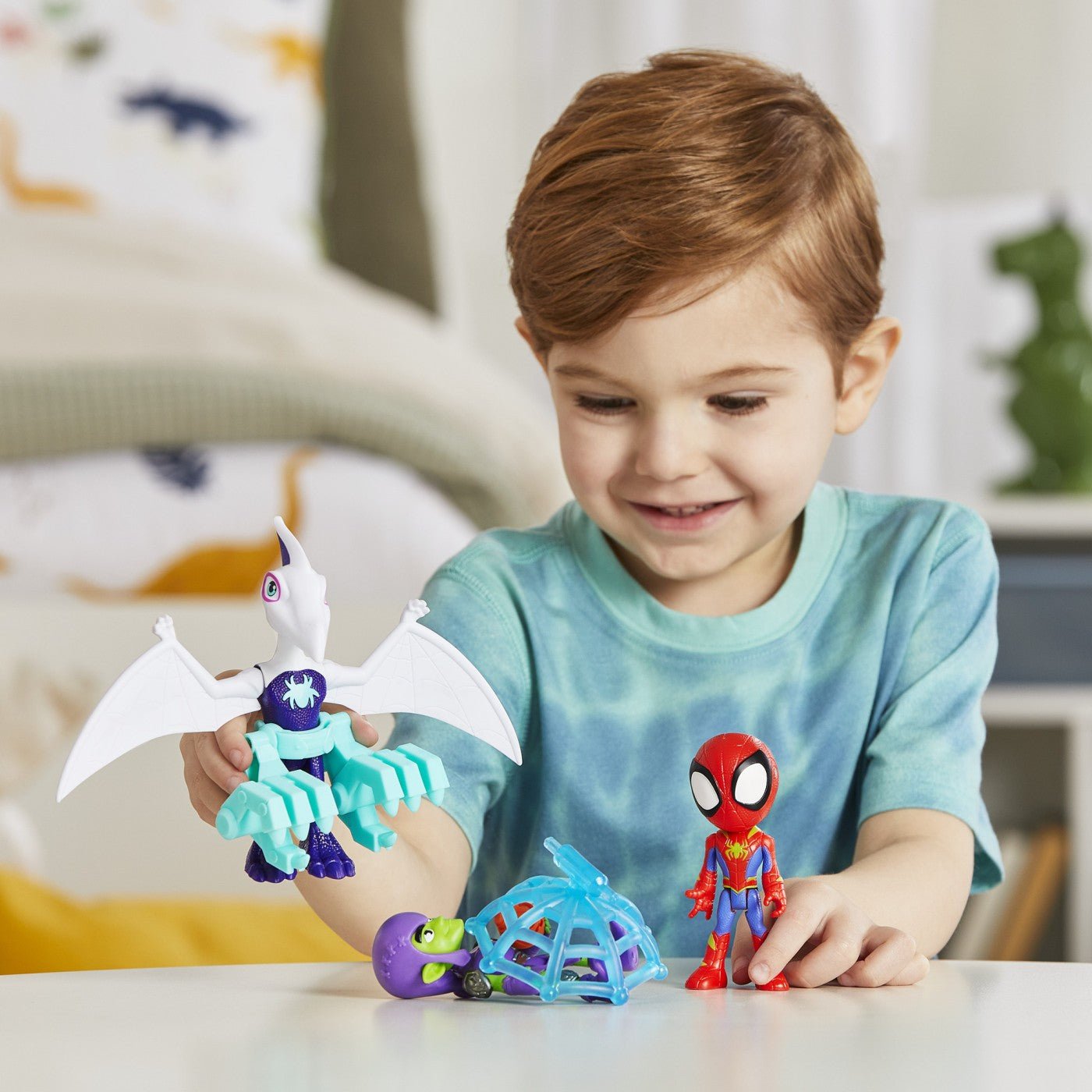 Spidey si prietenii marvel dino webs ghostasaurus si spidey, Hasbro - Publisol.ro