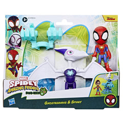 Spidey si prietenii marvel dino webs ghostasaurus si spidey, Hasbro - Publisol.ro