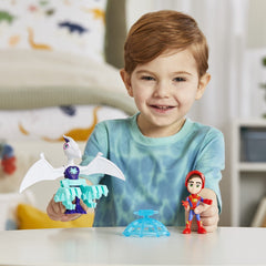 Spidey si prietenii marvel dino webs ghostasaurus si spidey, Hasbro - Publisol.ro