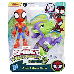 Spidey si prietenii marvel dino webs spidey si goblin raptor, Hasbro - Publisol.ro