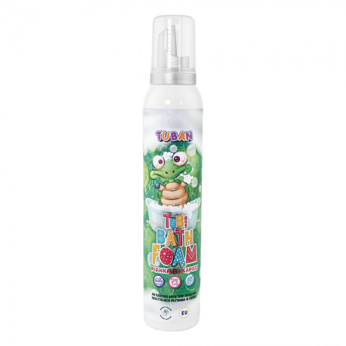 Spuma creativa pentru baie si slime - TUBI , VERDE 200 ml - Tuban - Publisol.ro