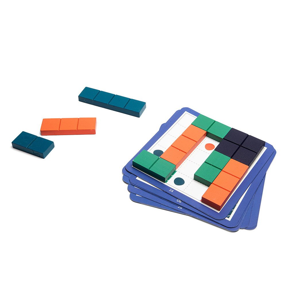 Square Puzzle, joc de logica din lemn, BS Toys - Publisol.ro