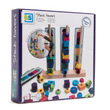 Stack Towers, joc de insirare cu modele de sortare, BS Toys - Publisol.ro