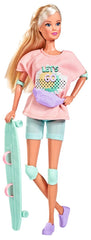 Steffi love papusa steffi cu longboard, Simba - Publisol.ro