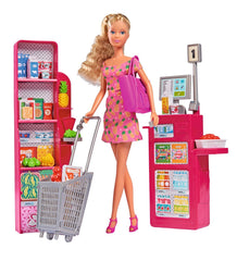 Steffi love papusa steffi la supermarket, Simba - Publisol.ro