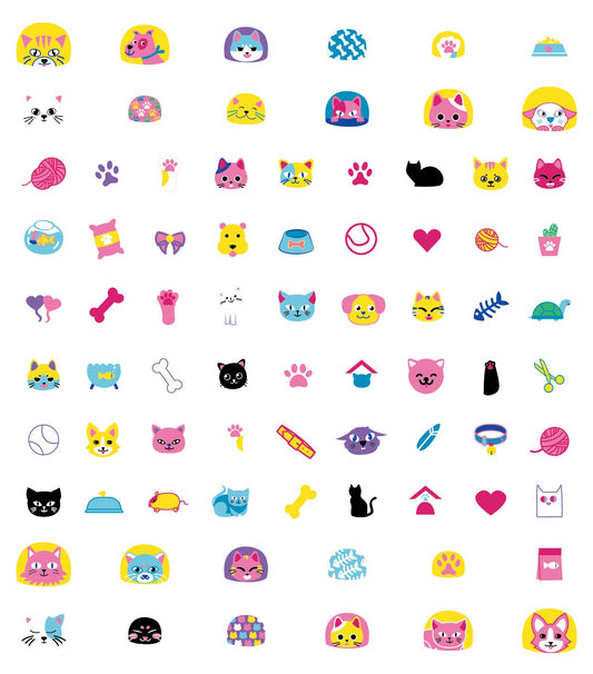 Stickere pentru unghii - Animale prietenoase - Avenir - Publisol.ro