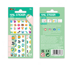 Stickere pentru unghii cu sclipici - Animale - Avenir