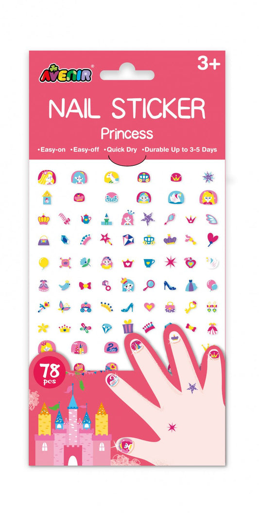 Stickere pentru unghii - Printesa - Avenir - Publisol.ro