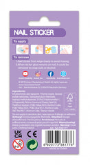 Stickere pentru unghii cu sclipici - Flori - Avenir