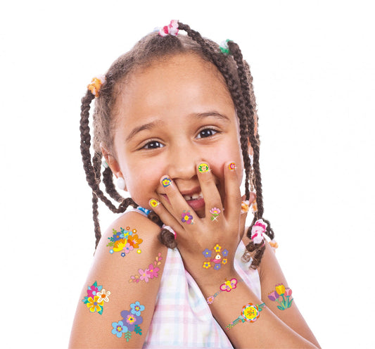 Stickere pentru unghii si tatuaje - Flori - Avenir - Publisol.ro