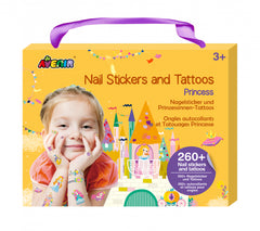 Stickere pentru unghii si tatuaje - Printesa - Avenir