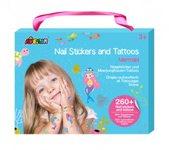 Stickere pentru unghii si tatuaje - Sirena - Avenir