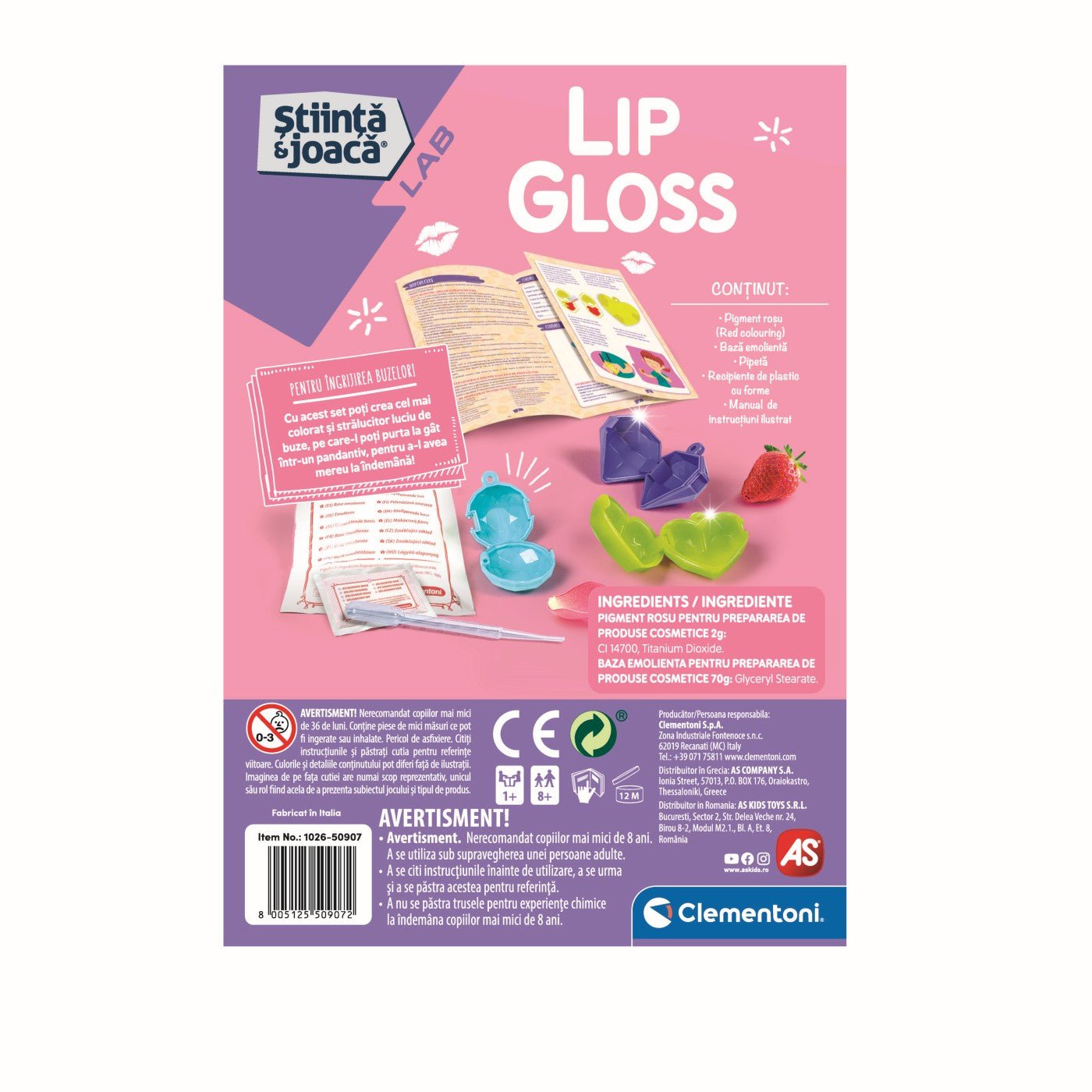 Stiinta joaca lip gloss, AS - Publisol.ro