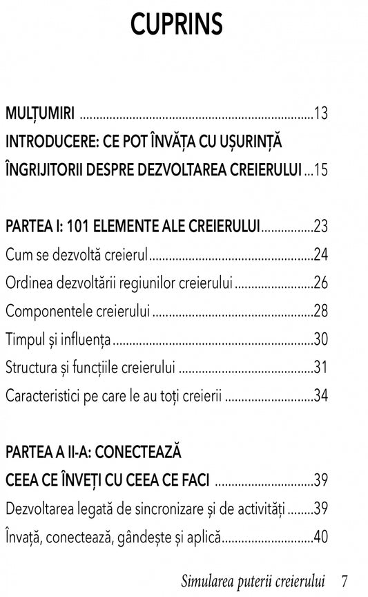 Stimularea puterii Creierului. 52 de moduri de a folosi ceea ce spune stiinta, de Jill Stamm