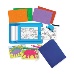 Studio creativ - imprimare prin transfer - Dinozauri - 4M