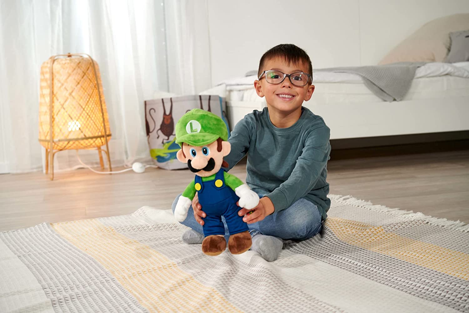 Super mario plus luigi 30cm, Simba - Publisol.ro