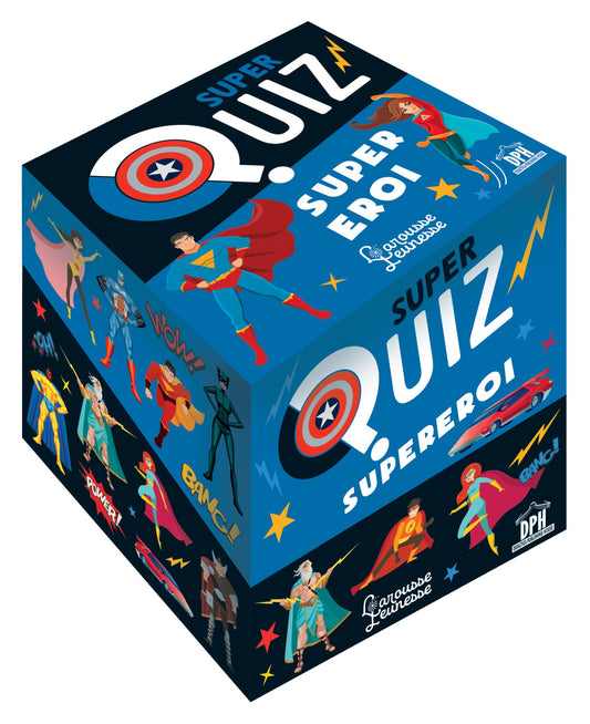 SuperQuiz - Supereroi, de Aurore Meyer KIDZ - Publisol.ro