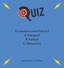 SuperQuiz - Supereroi, de Aurore Meyer KIDZ - Publisol.ro