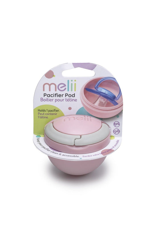 Suport pentru depozitare suzeta, biluta pink&grey, Melii - Publisol.ro