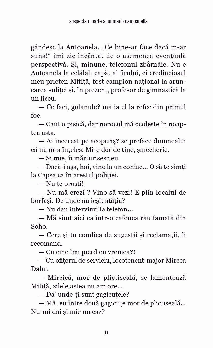 Suspecta moarte a lui Mario Campanella - Ed. digitala - Publisol.ro