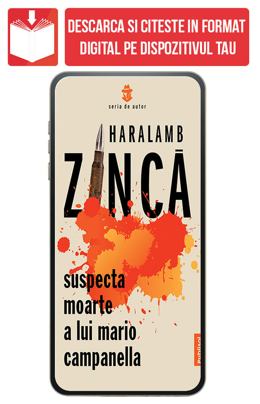 eBook Suspecta moarte a lui Mario Campanella, de Haralamb Zinca