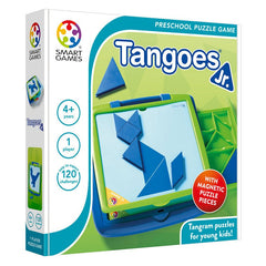 Tangoes Jr., joc de logica cu 120 de provocari, 4+ ani, editie internationala, Smart Games - Publisol.ro
